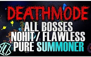 [灾厄Mod] 纯召唤师 全Boss无伤击落 (死亡模式, 1.3.1.2版)