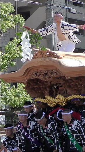 令和7年 岸和田だんじり祭り 試験曳き 堺町 カンカン場 やりまわし Kishiwada Danjiri Matsuri 2025.09.07(日)