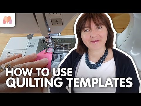 How to Use Quilting Templates | Quilting Tutorial