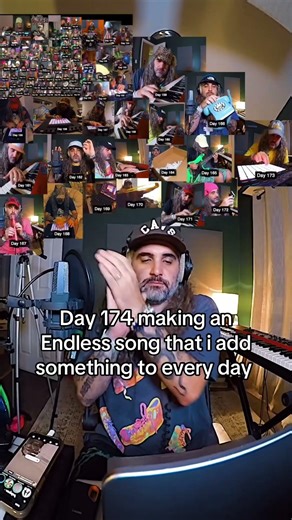 Day 174 making an Endless song #musicproducer #musician