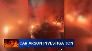 Arson investigation underway after car fire in Kensington