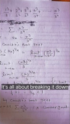 sequence and series convergent divergent