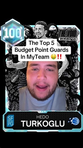 The Top 5 Budget Point Guards in MyTeam! | #2kmyteamhelp #2k26 #myteam #budgetcards #fyp