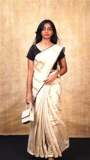 PAVAZHA MALLI FT. CHANDERI COTTON SAREE #saree #chanderi #pavazhamalli #jvli