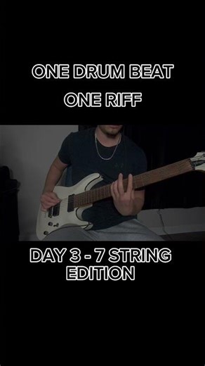 7 STRING RIFF ODBOR DAY 3 #riffs #metalcore #guitarcommunity