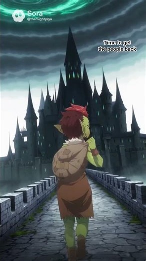 Goberta's party on a rescue mission? #anime #ai #goblin #thegoblinwife #sora2