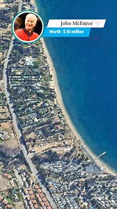 This is the Malibu mansion of tennis legend John McEnroe,worth $30 million. #house #home #mansion #celebrity #celebrityhouse #malibu #foryouシ | Real Estate of Stars