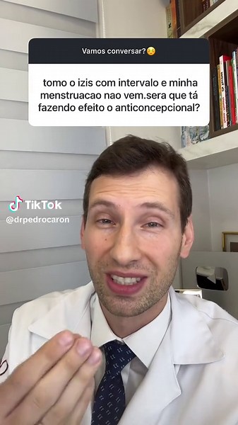 O que significa não menstruar na pausa do anticoncepcional?
