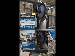 Mounting the Harbor Freight Bauer Portable Band Saw in the Hercules Band Saw Stand