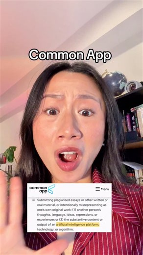 Ultimate Ivy League Guide™ on Instagram: "Don’t submit AI essays or Common App could terminate your account and alert EVERY college you apply to😬🚨 #UltimateIvyLeagueGuide #UltimateMentor #UILG"