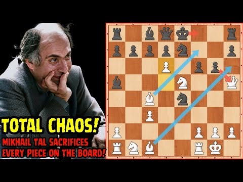 Mikhail Tal Sacrificed EVERYTHING in One Game!