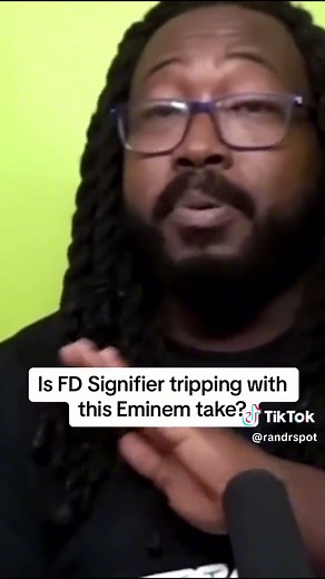 Analyzing FD Signifier's Unique Perspective on Eminem's Success
