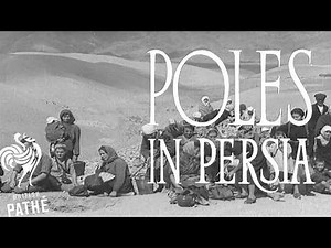 WW2 Polish Refugees Reach Iran (1943) | Archive Highlights