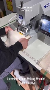 Automatic Fringe Making Machine Automatic Fringing Lace Making Machine Automatic Tassels Making Machine Automatic Fringe Lace Making Machine Automatic Tassel Fringe Making Machine Automatic Fringing Tassels Making Machine Automatic Tassel Fringing Making Machine FOXSEW FX-8826 For more details, please check #FOXSEW official Website: Web: www.foxsew.com Web: www.chinafoxsew.com Also please send inquiry to #FOXSEW official E-mails: E-mail: sales@foxsew.com E-mail: foxsew@hotmail.com #Automatic_Sew