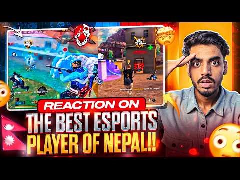 REACTION ON THE BEST ESPORTS PLAYER OF NEPAL🇳🇵🗿
