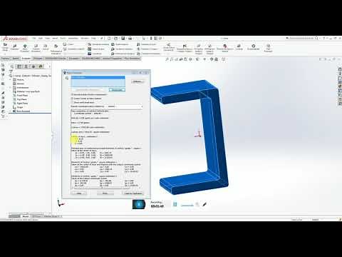 How to find center of mass in solidworks