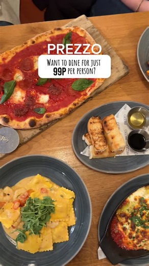 Tyler Martin | Travel & Lifestyle on Instagram: "Want to dine at @prezzoitalian for just 99p per person?! Then read below to find out how.. 🍕 This bargain of a meal out is taking place on Monday, January 19, 2026, officially known as ‘Blue Monday‘ 💙 To qualify for the offer you need to download the Club Prezzo app where you’ll get a unique voucher code, which you must show to staff when you order. To get the 99p dish, you must purchase a drink from the menu and the offer is only available to c