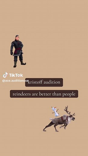 my audition for kristoff! @fake casting🫶🏼