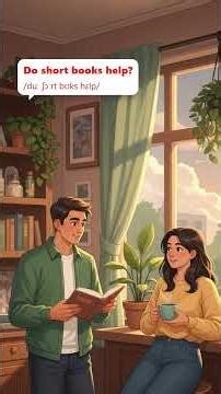 ☕ Reading Books vs Scrolling Phones | Real Life English A2–B1