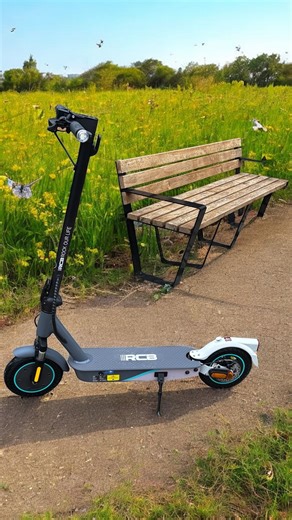 GULE on Instagram: "🛴 Honestly… I’m loving this RCB electric scooter! I’ve been looking for an easy way to move around the city without traffic or stress, and this RCB scooter has been a game-changer 🔥 It goes up to 25 km/h, the battery easily covers my daily rides (23–35 km), and the solid tires mean no punctures, no worries 😅 It feels really safe with the double brakes and turn signals, and I love that I can control everything from my phone 📱 Plus, it folds supe