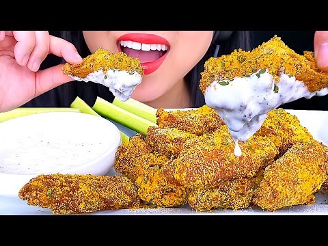 ASMR KOREAN BBURINKLE FRIED CHICKEN *CRUNCHY EATING SOUNDS* | MUKBANG FOOD RECIPE | ASMR Phan