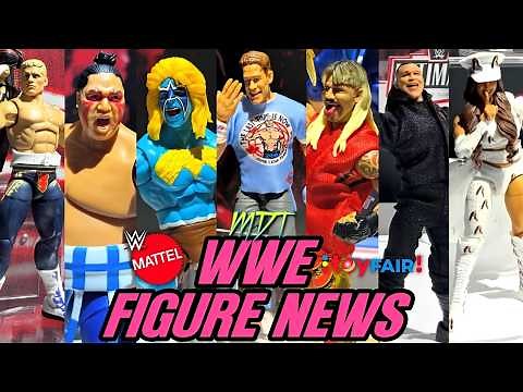 EPIC NEW WWE Figures Revealed At New York Toy Fair 2026!