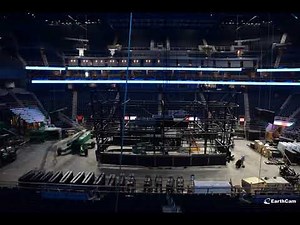 Chase Center Samsung Scoreboard Installation