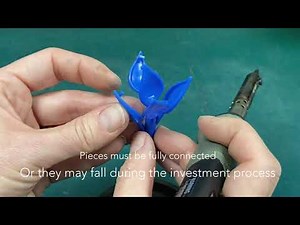 Making a casting tree