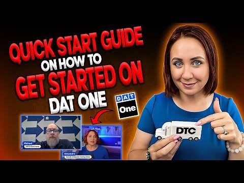 DAT One for Carrier , guide on how to get started on DAT One. #datpower #dat #datone #dispatcher