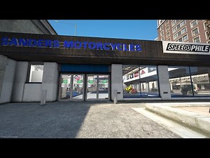 Fivem Sanders Motorcycles MLO Interior & map for Roleplay | FiveM Mlo