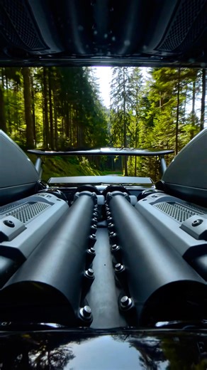 26K views · 27K reactions | The sound of the BUGATTI W16. More than a technical detail – a signature. The VEYRON 16.4 moves through the forest with unmistakable presence. #BUGATTI #VEYRON #BUGATTIVeyron – bugatti.link/consumption | Bugatti | Facebook