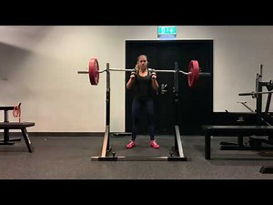 Safety Bar Squat: Demonstration