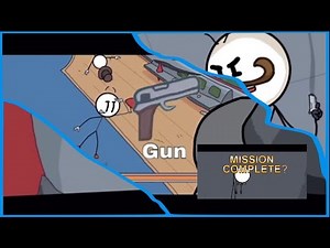 Henry Stickmin Completing the Mission Revenged but you play as Reginald