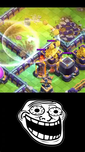 RC Charge 14 Invis Spells 🔥 #shorts #clashofclans#dmdehla