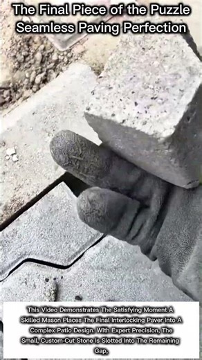 The Final Piece of the Puzzle: Seamless Paving Perfection