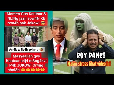 ROY SURYO PANIC ‼️ ROY SURYO IS GETTING MORE AND MORE UNSENSE WHEN WATCHING JOKOWI'S VIDEO