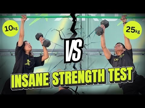 Insane Strength Test – One Arm Hang & Press 🔥