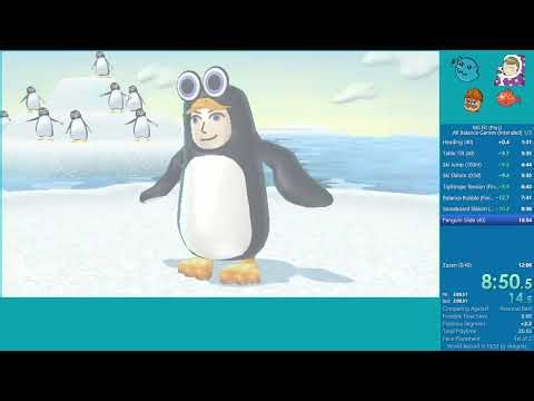 [WSO] Wii Fit Plus - All Balance Games (Intended) Speedrun in 11:53