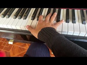 ¿Que es un arpegio? Ejercicio de arpegios, como tocar un arpegio en el piano,