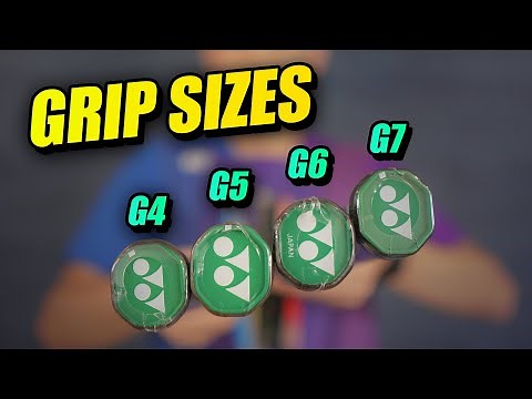 Badminton Racket Grip Sizes Explained