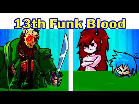 Friday Night Funkin' VS 13th Friday Night Funk Blood - Jason Voorhees (FNF Mod/Horror)