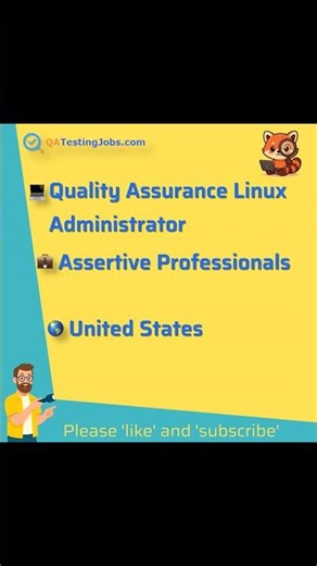 Quality Assurance Linux Administrator