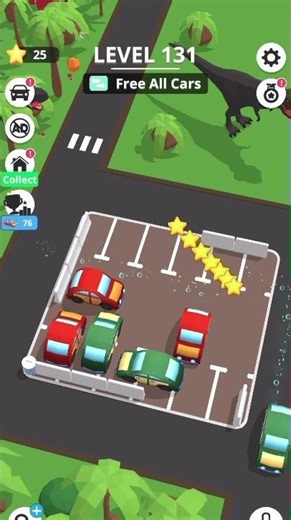 Car Parking: Traffic Jam 3D Level 131 - IMPOSSIBLE Downtown Parking Challenge! | Pro Driving Skills