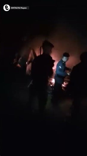 Antalya'da tarım işçilerinin kaldığı konteynerde yangın: Anne ve 5 çocuk hayatını kaybetti