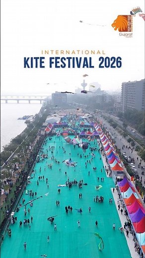International Kite Festival Gujarat 2026 | Uttarayan | Gujarat Tourism