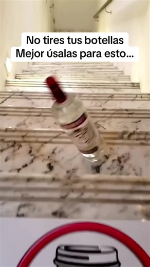 Crea lámparas con botellas recicladas y luces LED