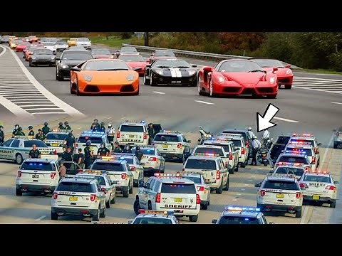 POLICE vs. Street Racers Compilation! COP BLOCKADE! *WIN & FAIL!*
