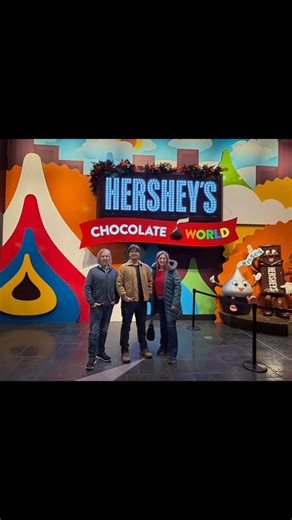 HughesFamilyAdventure on Instagram: "Something Sweet @hersheyschocolateworld #hughesfamilyadventure"