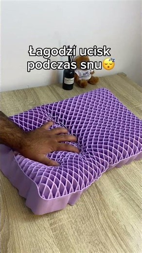 Ulepsz swój sen 😴 Link w bio 🫶🏻#pillow #sleep #gadget #fyp #tiktokmademebuylt