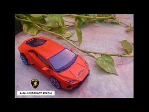 How to make car from Cardboard || Lamborghini Huracan EVO || DIY cardboard car